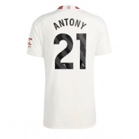 Camiseta Manchester United Antony #21 Tercera Equipación Replica 2023-24 mangas cortas